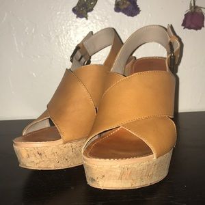 wedge high heels!